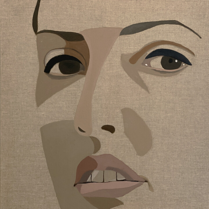 Pauline 1 绘画, 23.6x23.6 in