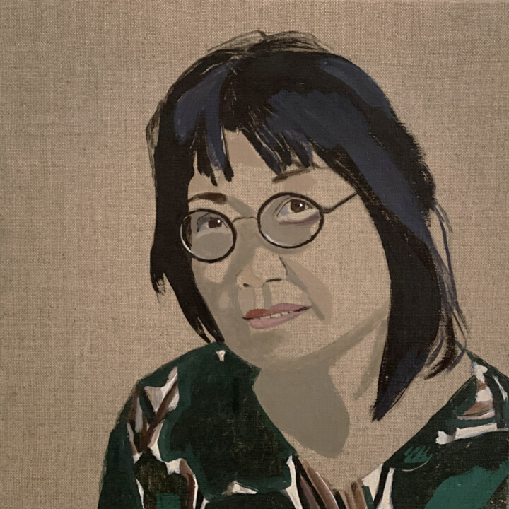 Li Painting, 11.8x11.8 in