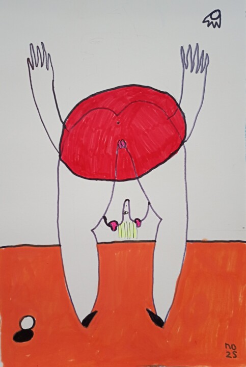 绘画,  11.4x8.3 in 