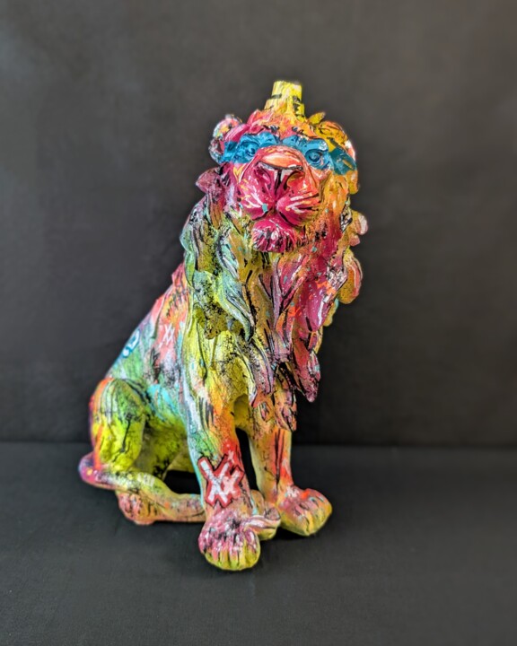 Le lion 雕塑, 12.6x7.9 in