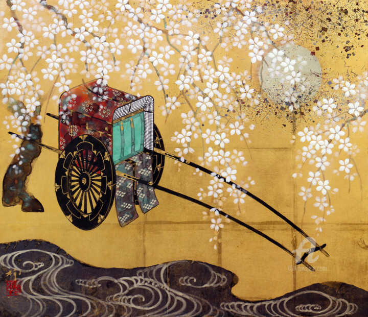 미술작품,  17.9x20.9 in 