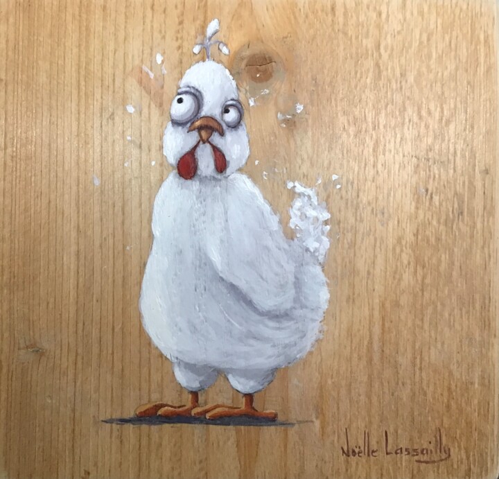 Comment ? 绘画, 7.5x7.5 in