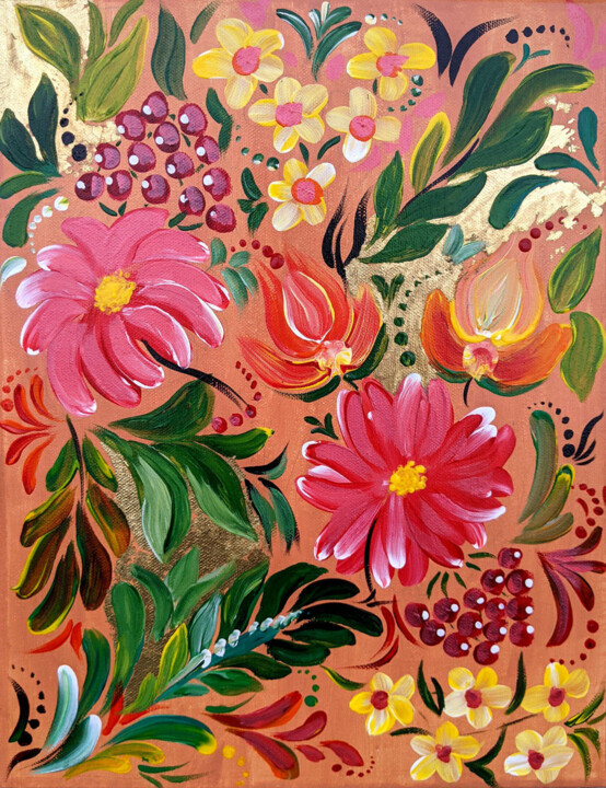 Painting,  19.7x15.8 in 