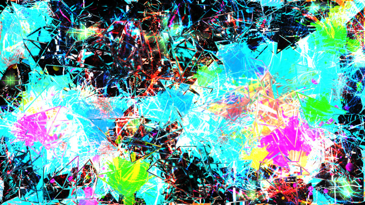 Digital Arts titled "Neural structures i…" by Albert Deak, Original Artwork, Digital Painting