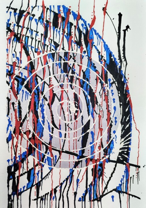 EYE OF THE STORM Pintura, 16,5x11,8 in