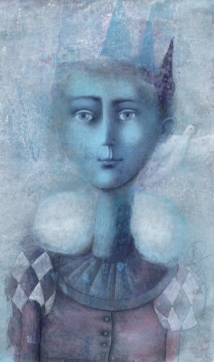 绘画,  23.2x14.2 in 