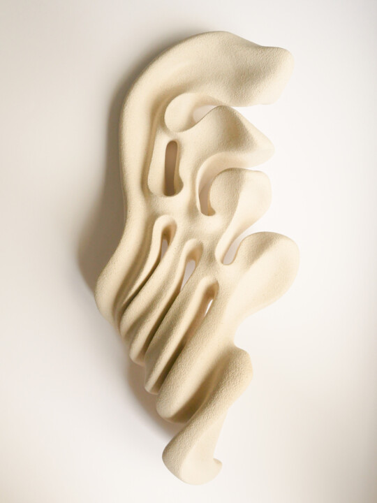 雕塑,  16.9x7.9 in 