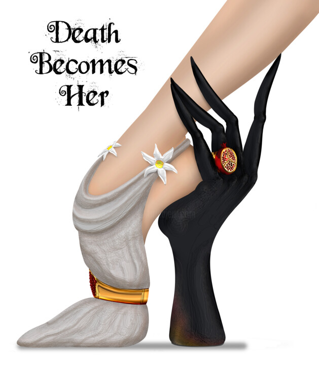 Death Becomes Her 数字艺术