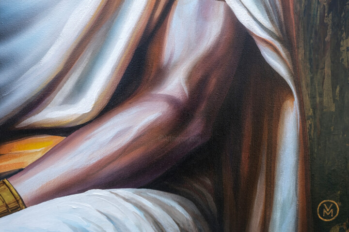 Artwork's surface or texture
