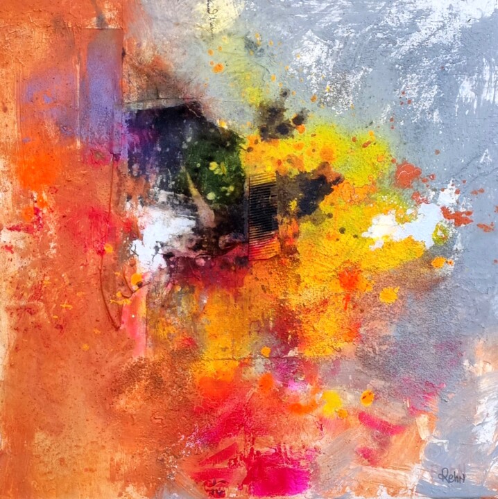 VULCANO129 绘画, 19.7x19.7 in