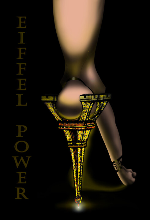 Eiffel Power 数字艺术