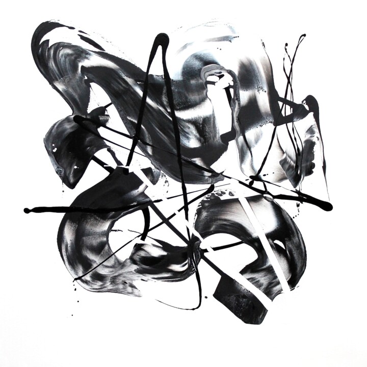 Fly Away Tonight Peinture, 40x40 in