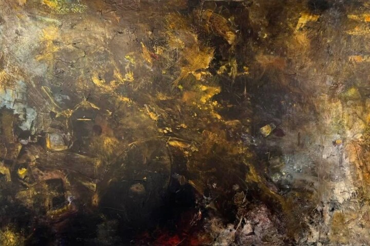 绘画,  48x72.1 in 