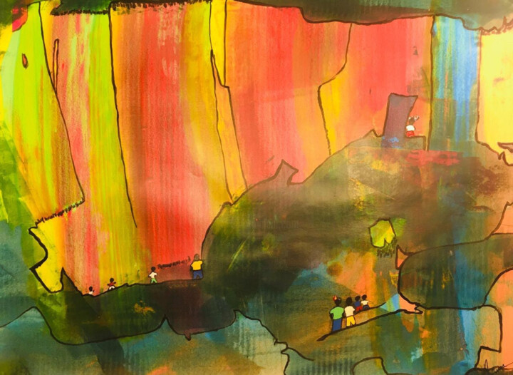 Fête de la moisson Картина, 19,7x25,6 in