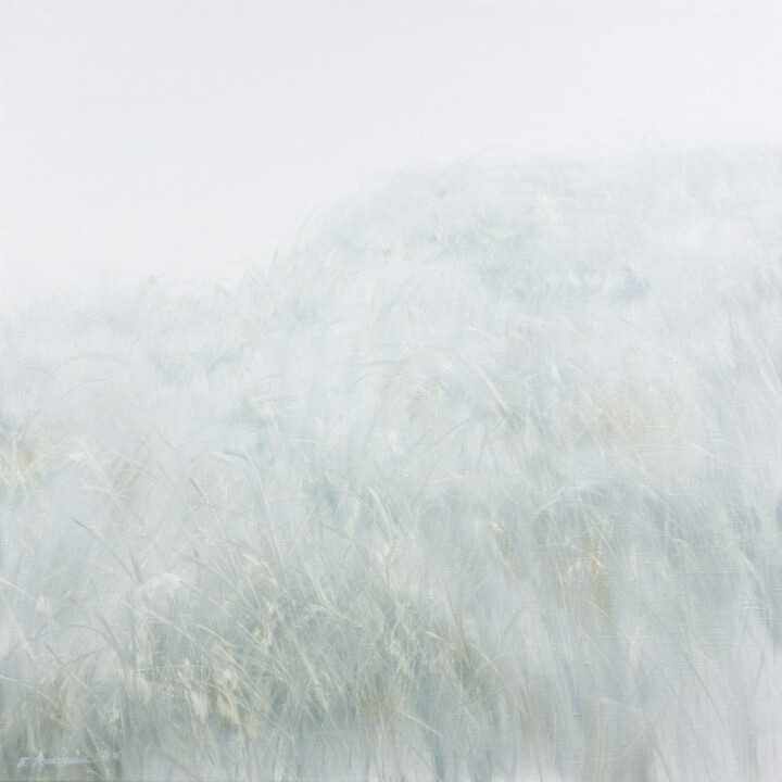 silver Schilderij, 39,4x39,4 in