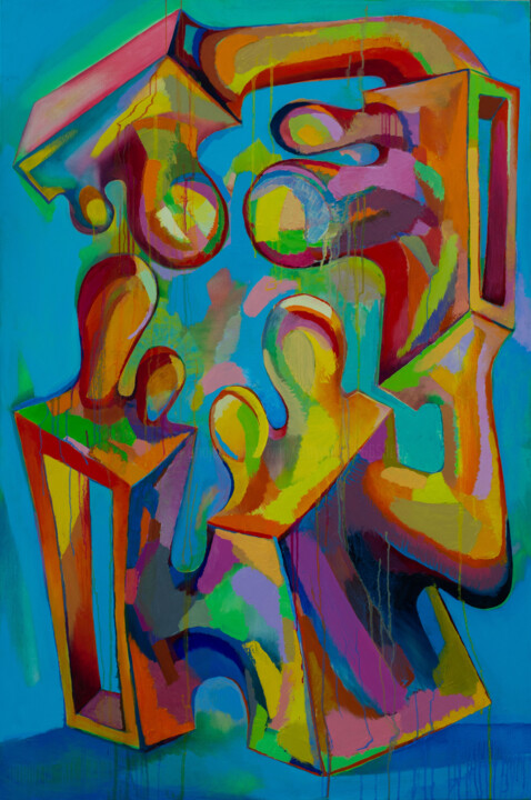 绘画,  59.1x39.4 in 