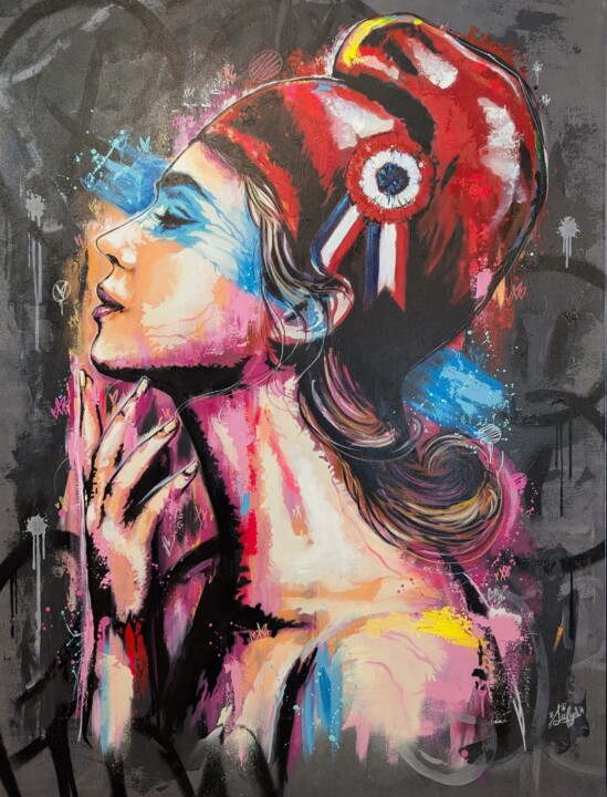 Marianne 绘画, 45.7x35 in