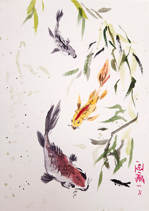 미술작품,  8.3x5.9 in 