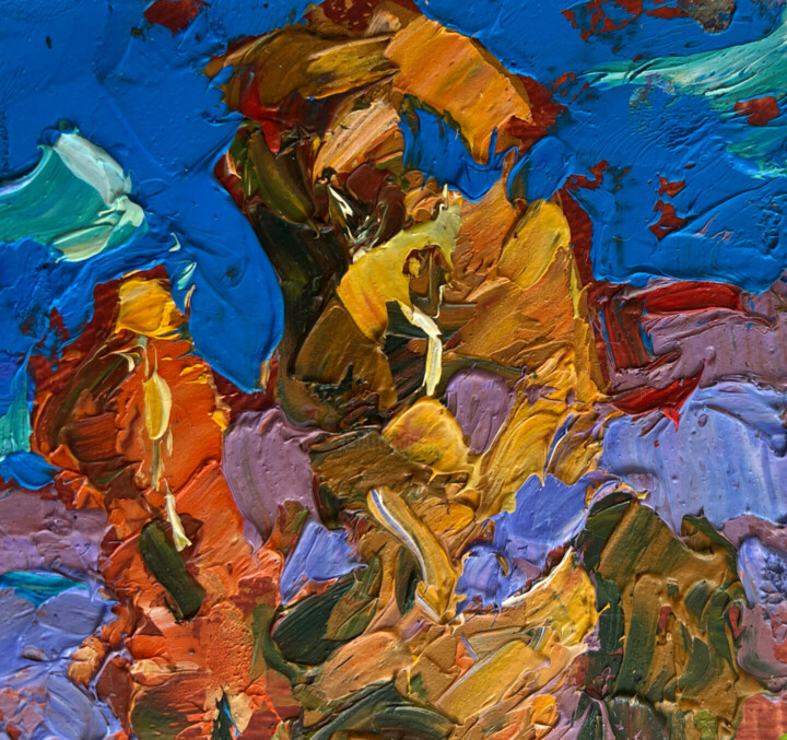 Artwork's surface or texture