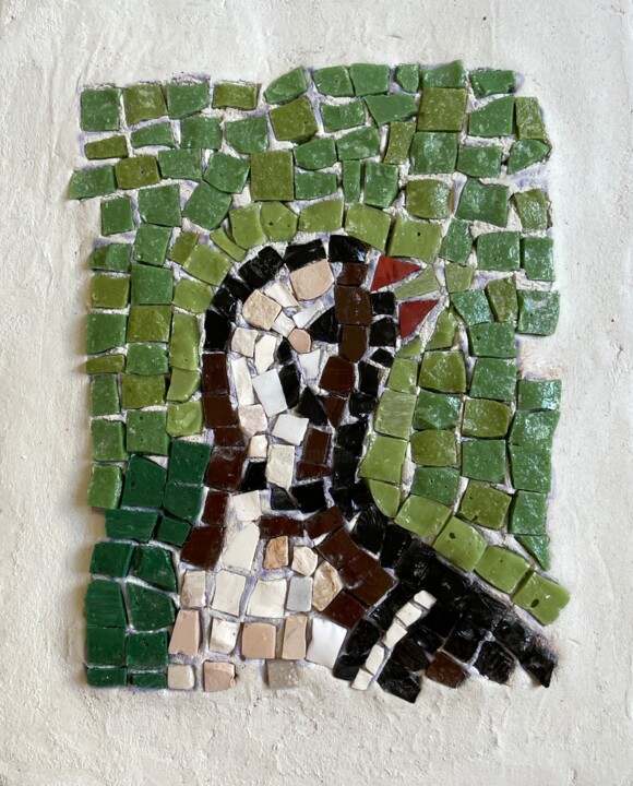 Colombaccio 雕塑, 7.9x6.3 in