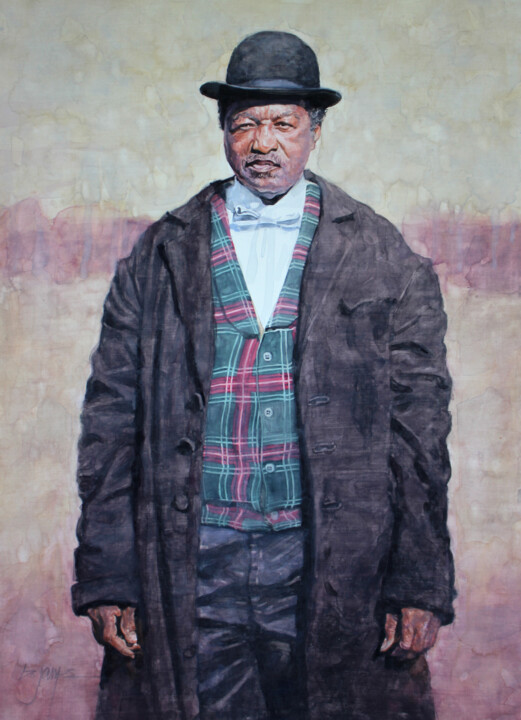 "Man in Coat" 미술<a href=