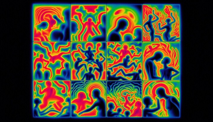 THERMOGRAPHY 020 Digital Arts, 10.6x18.5 in