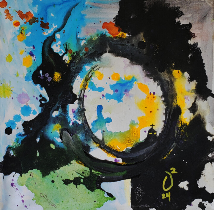 The Void's Embrace 绘画, 12x12 in