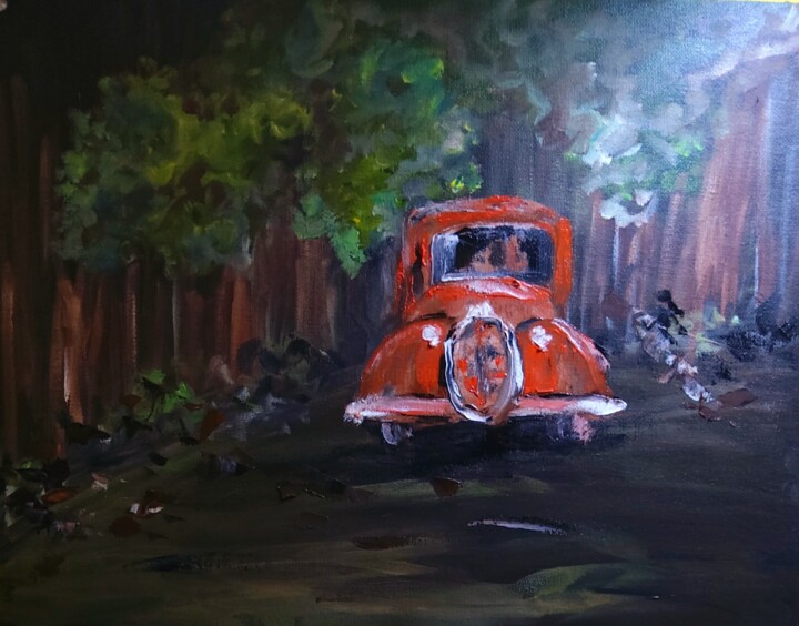 First Love Tablo, 12x16 in