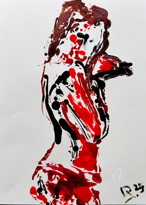 Femme rouge