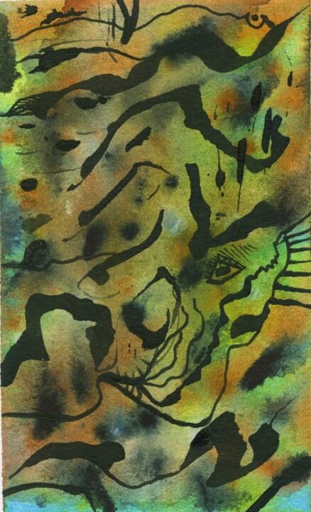 green ii 印花与版画, 5.5x3.9 in