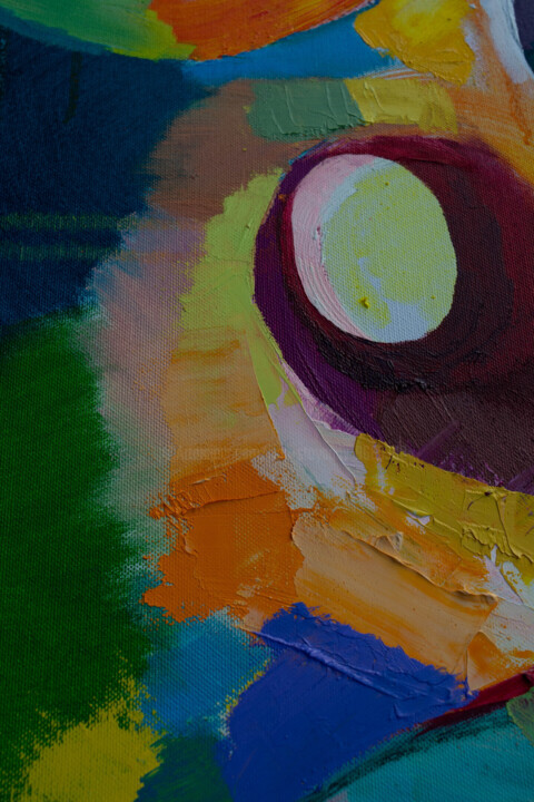 Artwork's surface or texture
