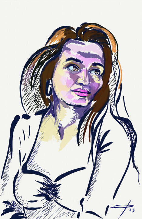 Digitale Kunst,  15,8x10,2 in 