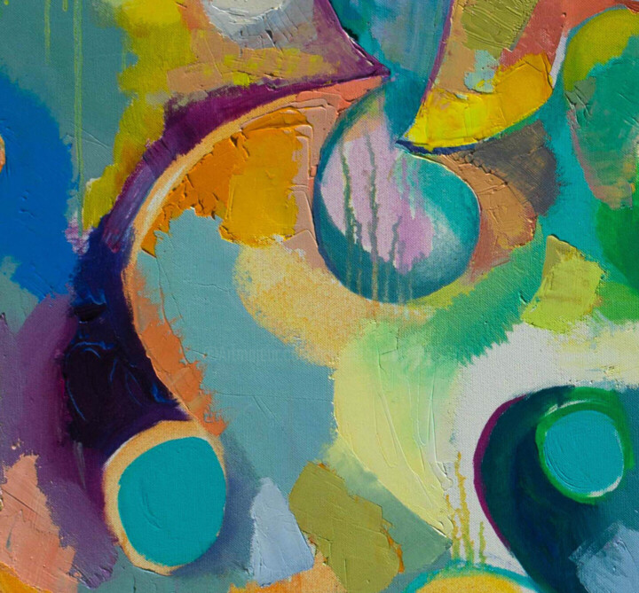 Artwork's surface or texture