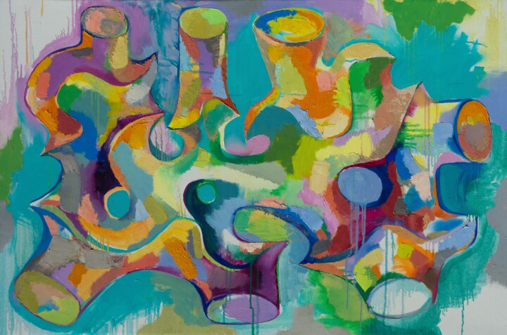 绘画,  39.4x59.1 in 