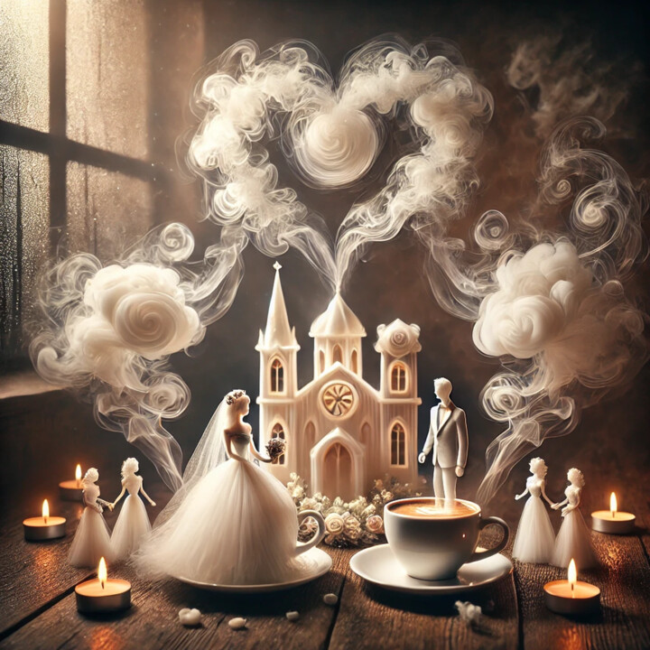 Hochzeit im Duft der Träume 数字艺术