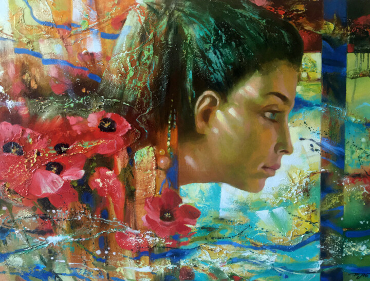 Summer fantasy 绘画, 23.6x31.5 in