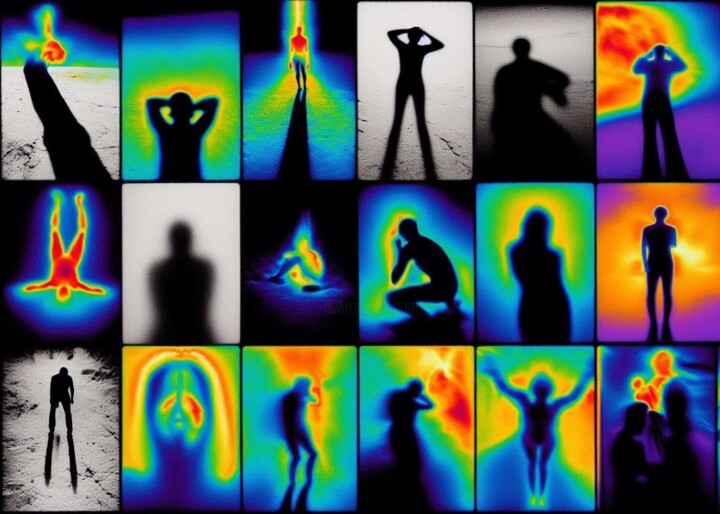 THERMOGRAPHY 040 Digital Arts, 10.6x14.6 in