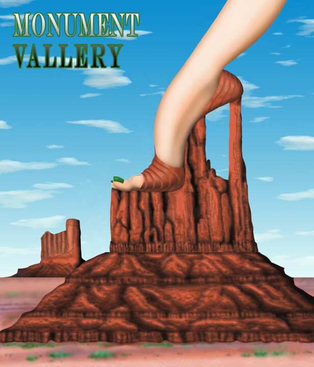 Monument Vallery 数字艺术