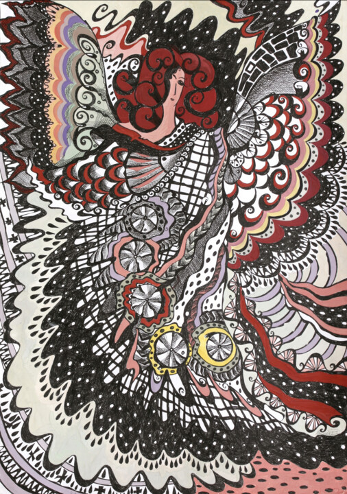 Night 图画, 23.6x15.8 in