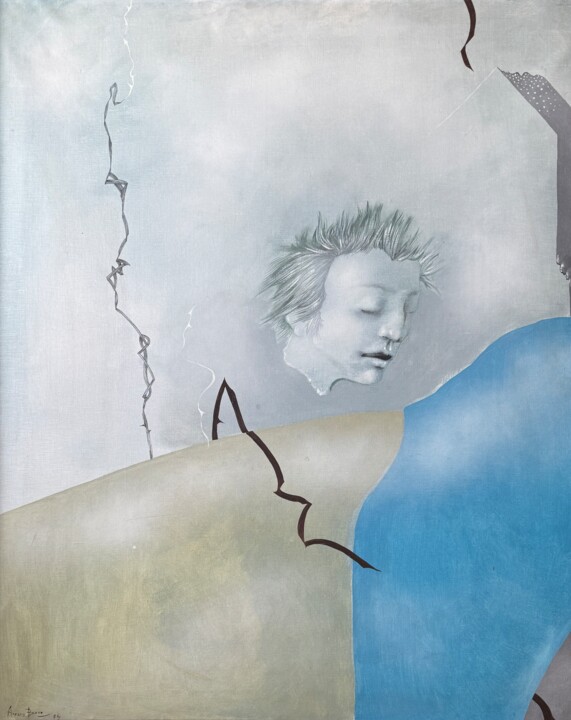 Gri Gri 绘画, 39.4x31.9 in