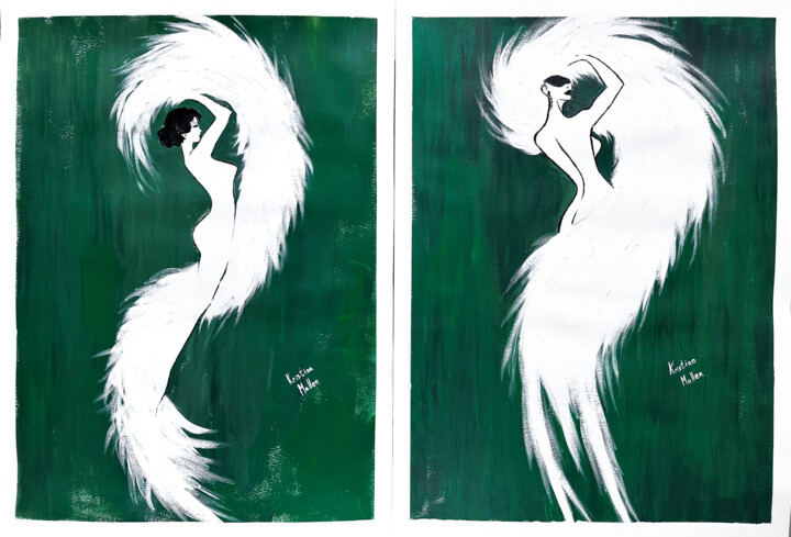 绘画,  25.6x39.4 in 
