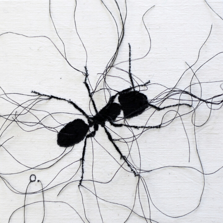 Bibi 섬유 예술, 5.9x5.9 in