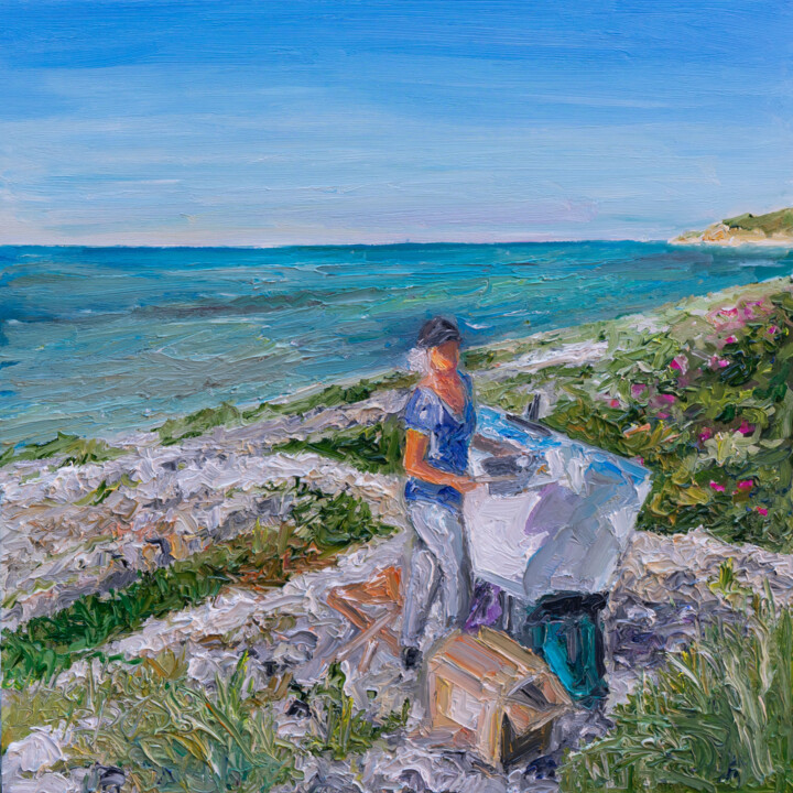 Joy of painting II 绘画, 15.8x15.8 in