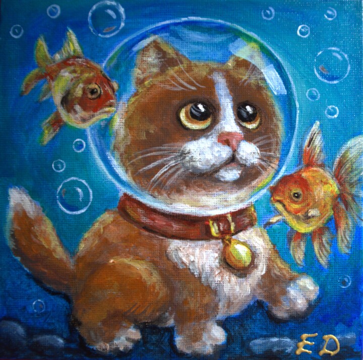 Segno gatto-pesci 绘画