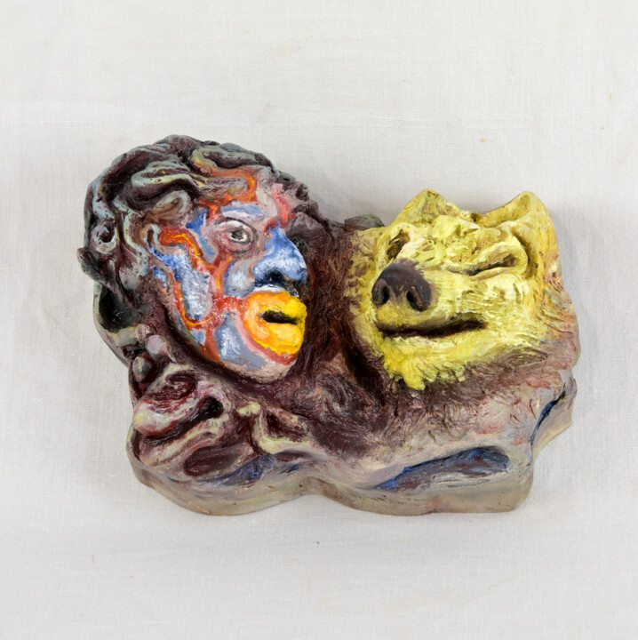 雕塑 标题为“Dimination” 由Bruno Sentier (Assemblages), 原创艺术品, 树脂