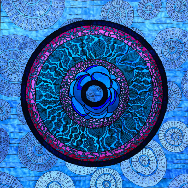Subatom 绘画, 15.8x15.8 in
