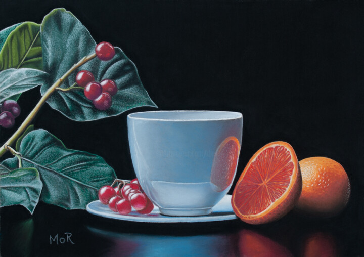 Blue Hour Pittura, 11,4x15,8 in