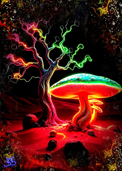 Mushroomtree 009 数字艺术