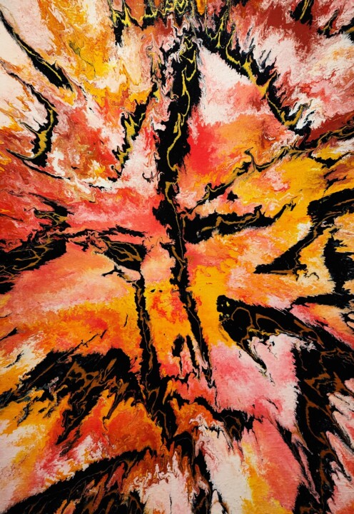 Intense emotions 绘画, 39.4x27.6 in