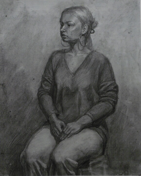 Still Within Drawing, 23.6x19.7 in